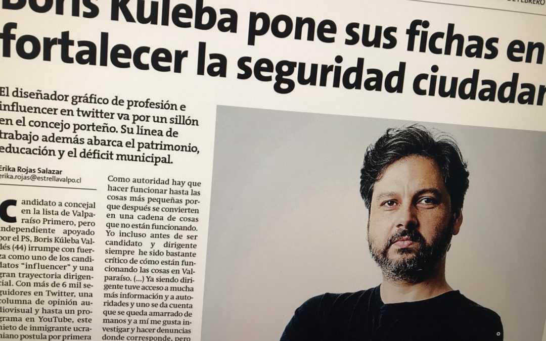 Entrevista en La Estrella:»Boris Kúleba pone sus fichas en fortalecer la seguridad ciudadana «